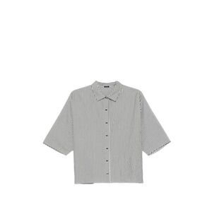 Apuntob Women Striped Cotton Shirt